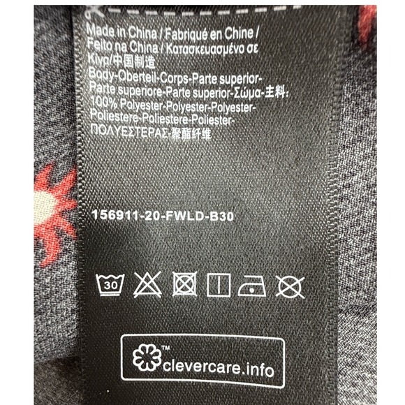 Scotch & Soda Blazer Jacket Size Medium Black Red Sun Atomic Print - Picture 11 of 12